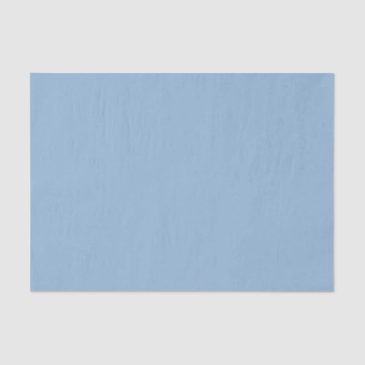 Airy Blue Soft Light Baby Boy Solid Color Seidenpapier (Vorderseite)