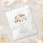 Airy Blush Gastgeschenk Hochzeit Beutel Liebe ist Geschenktütchen (Ausgeschnitten)