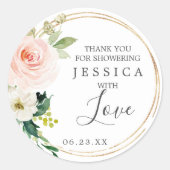 Airy Blush Shower Fevor Sticker (Vorderseite)