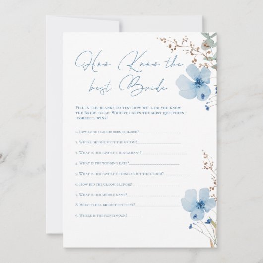 Airy Eucalyptus Greenery Boho Rustic Bridal Shower Einladung (Vorderseite)