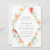 Airy Floral | Einladung zur Hochzeit (Vorderseite)