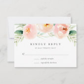Airy Floral RSVP Card (Vorderseite)