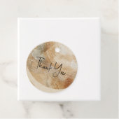 Airy Neutral Natural Element Bohemisch Boho Weddin Geschenkanhänger (Beispiel)