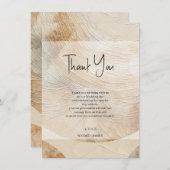 Airy Neutry Natural Elements Bohemisch Boho Einladung (Vorne/Hinten)