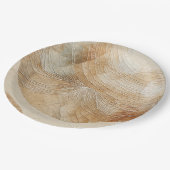 Airy Neutry Natural Elements Bohemisch Boho Pappteller (Schrägansicht)
