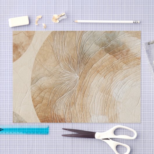 Airy Neutry Natural Elements Bohemisch Boho Seidenpapier (Handwerk)