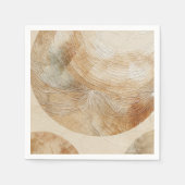 Airy Neutry Natural Elements Bohemisch Boho Serviette (Vorderseite)