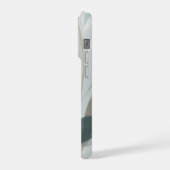 Airy Organic Botanical Abstract – Soft Modern  iPhone Hülle (Linke Seite)