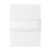 Airy Pastel | Hochzeitsband Einladungsbanderole (Rückseitenbeispiel)