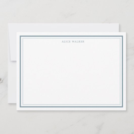 Airy Pastel ⎢ Stationery Note Card Mitteilungskarte (Vorderseite)