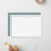 Airy Pastel ⎢ Stationery Note Card Mitteilungskarte (Vorderseite/Rückseite Beispiel)