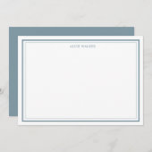 Airy Pastel ⎢ Stationery Note Card Mitteilungskarte (Vorne/Hinten)