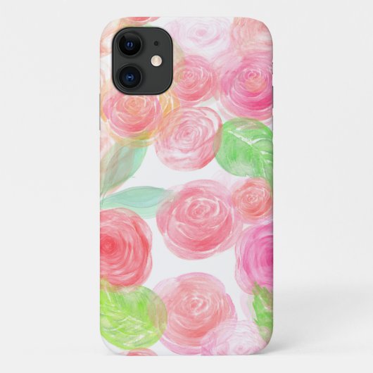 Airy-Rose Case-Mate iPhone Hülle (Rückseite)