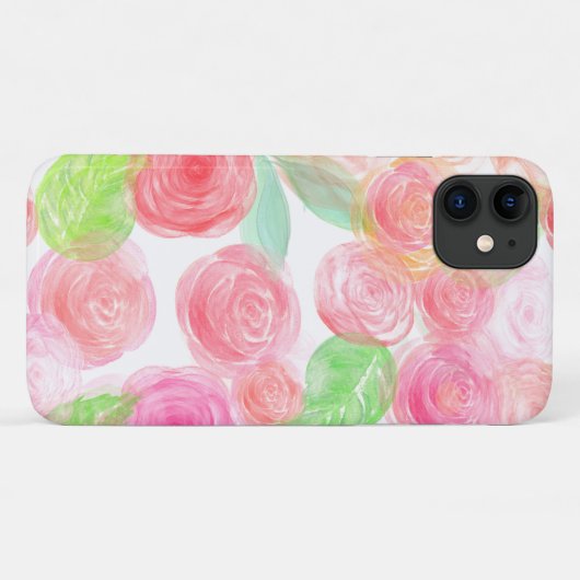 Airy-Rose Case-Mate iPhone Hülle (Rückseite (Horizontal))