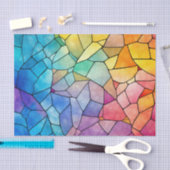 Airy Spectrum Rainbow Decoupage Seidenpapier (Handwerk)