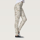 Airy Wildflowers in Cream & Sage Leggings (Rechts)