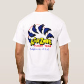 AirZone Nike Polo mit schwarzem Schattenlogo (Rückseite)