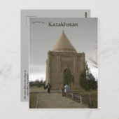 Aisha Bibi in der Stadt Aisha Bibi Kasachstan Postkarte (Vorne/Hinten)