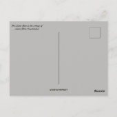 Aisha Bibi in der Stadt Aisha Bibi Kasachstan Postkarte (Rückseite)