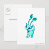 Aisha Blue Postkarte (Vorne/Hinten)