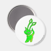 Aisha Glows Magnet (Vorderseite/Rückseite)