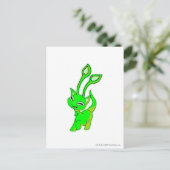 Aisha Glows Postkarte (Stehend Vorderseite)