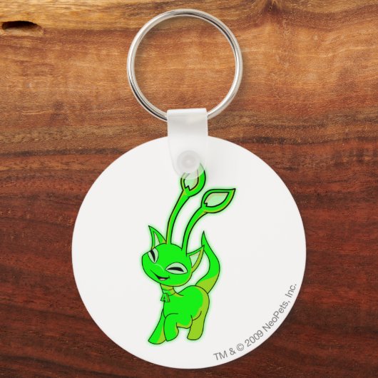 Aisha Glows Schlüsselanhänger (Vorderseite)