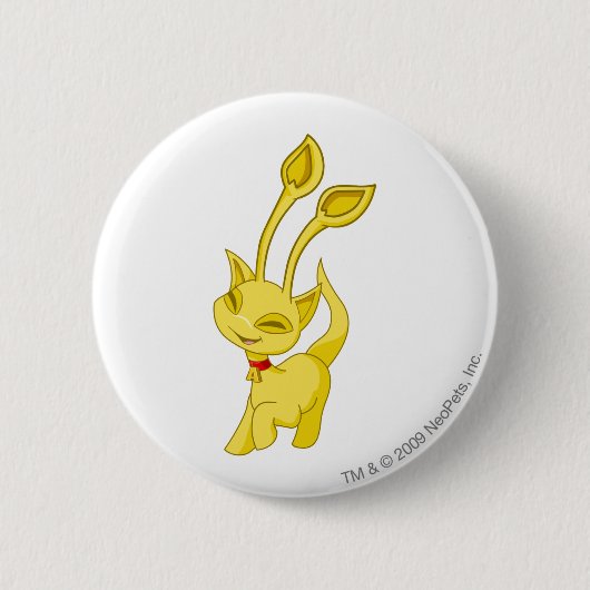 Aisha Gold Button (Vorderseite)
