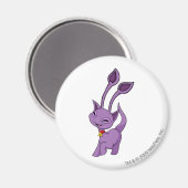 Aisha Lila Magnet (Vorderseite/Rückseite)