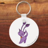 Aisha Lila Schlüsselanhänger (Vorderseite)