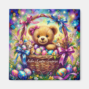 AISHA ~ OSTER-Teddybär-Überraschung ~ Magnet