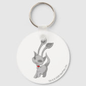 Aisha Silver Schlüsselanhänger (Vorderseite)