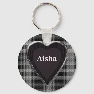 Aisha Stole My Heart Keychain by 369 My Name Schlüsselanhänger