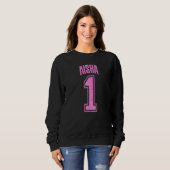 Aisha Supporter Nummer 1 Großer Lüfter Sweatshirt (Vorne ganz)