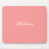 Aishiteru in rosa Mousepad (Vorne)