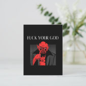 Aist Goat Satan Baphomet GIft Einladung (Stehend Vorderseite)