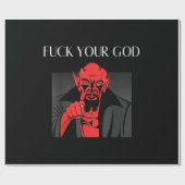 Aist Goat Satan Baphomet GIft Geschenkpapier (Flach)