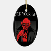 Aist Goat Satan Baphomet GIft Keramik Ornament (Rechts)