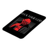 Aist Goat Satan Baphomet GIft Magnet (Linke Seite)