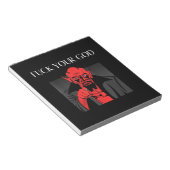 Aist Goat Satan Baphomet GIft Notizblock (angewinkelt)