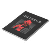 Aist Goat Satan Baphomet GIft Notizblock (Rotiert)