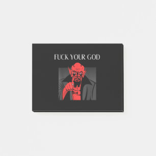 Aist Goat Satan Baphomet GIft Post-it Klebezettel