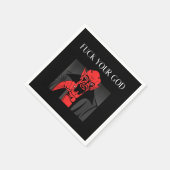 Aist Goat Satan Baphomet GIft Serviette (Ecke)