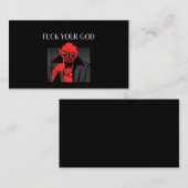 Aist Goat Satan Baphomet GIft Visitenkarte (Vorne/Hinten)