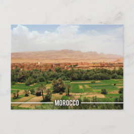 Ait BenHaddou Kasbah, Marokko Postkarte