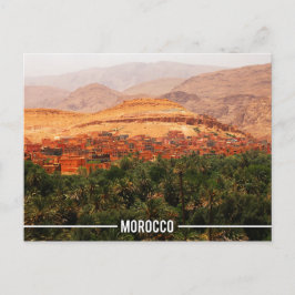 Ait BenHaddou Kasbah, Marokko Postkarte