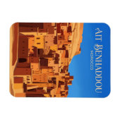 Aït Benhaddou Marokko Magnet (Horizontal)