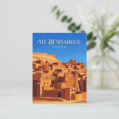 Aït Benhaddou Marokko Postkarte (Stehend Vorderseite)