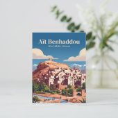 Aït Benhaddou Marokko Postkarte (Stehend Vorderseite)