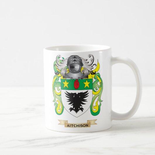 Aitchison Wappen (Familienwappen) Kaffeetasse (Rechts)